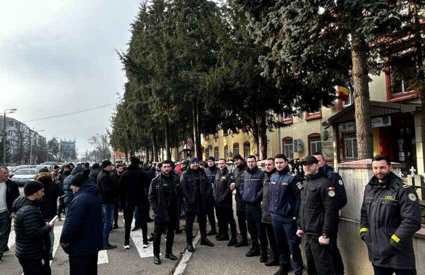 VIDEO: Proteste penitenciare, 10.01.2024